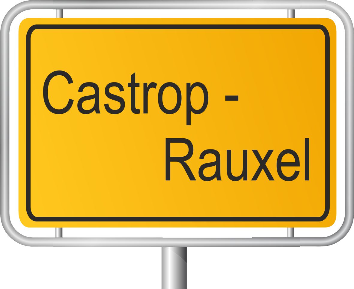 Ortsschild von Castrop-Rauxel