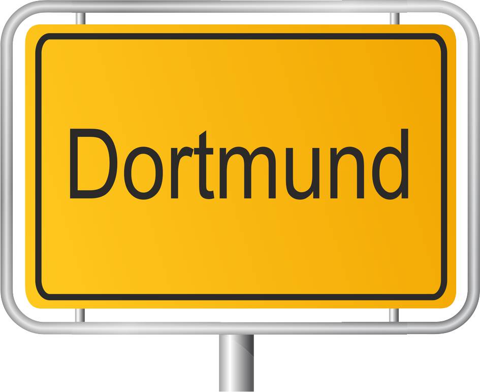 Ortsschild von Dortmund